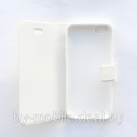 Чехол книжка iPhone 5, 5s, SE 2016 белый