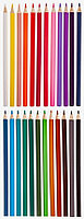 Карандаши цветные «Приключения кота Пирожка» 24 цвета, ассорти
