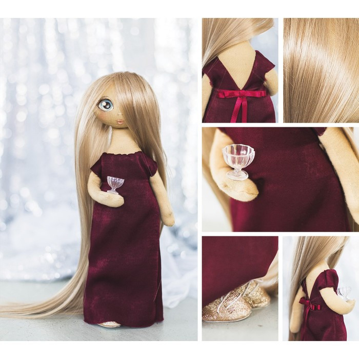 Набор для шитья. Интерьерная кукла «Лорен», 30 см - фото 1 - id-p225004473