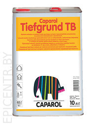 Caparol Tiefgrund TB Специальное средство для грунтовки, содержащее растворитель, 10л - фото 1 - id-p32204169