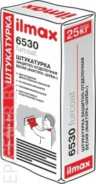 Декоративная штукатурка белая ilmax 6530 (фактура "шуба") 25 кг