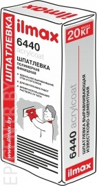 Шпатлевка полимерная финишная ilmax 6440 acrylcoat 20 кг - фото 2 - id-p32204212