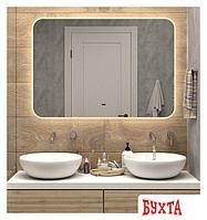 Мебель для ванных комнат Континент Зеркало Burzhe LED 100x70 (бесконтактный сенсор, холодная подсветка)