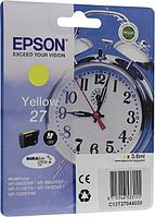 Картридж 27 C13T27044020/2 Yellow для Epson WorkForce WF-3620/3640/7110/7610/7620