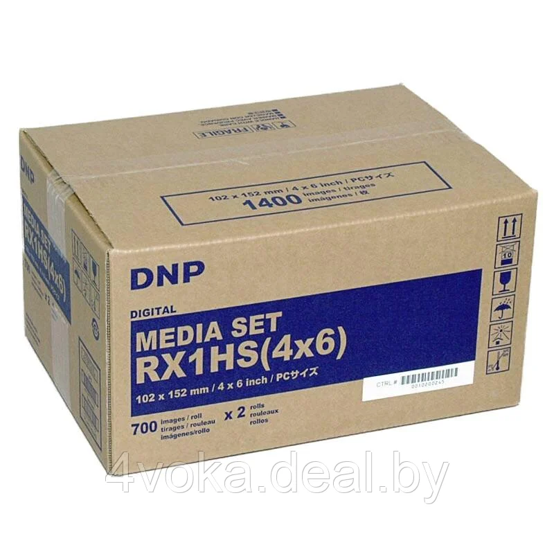 DS RX1 (4X6") Комплект расходных материалов для сублимационного фотопринтера DNP DS RX1 (4X6") - фото 3 - id-p222842147