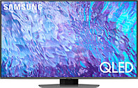 Телевизор QLED Samsung 50" QE50Q80CAUXRU Series 8 черненое серебро 4K Ultra HD 60Hz DVB-T2 DVB-C DVB-S2 USB
