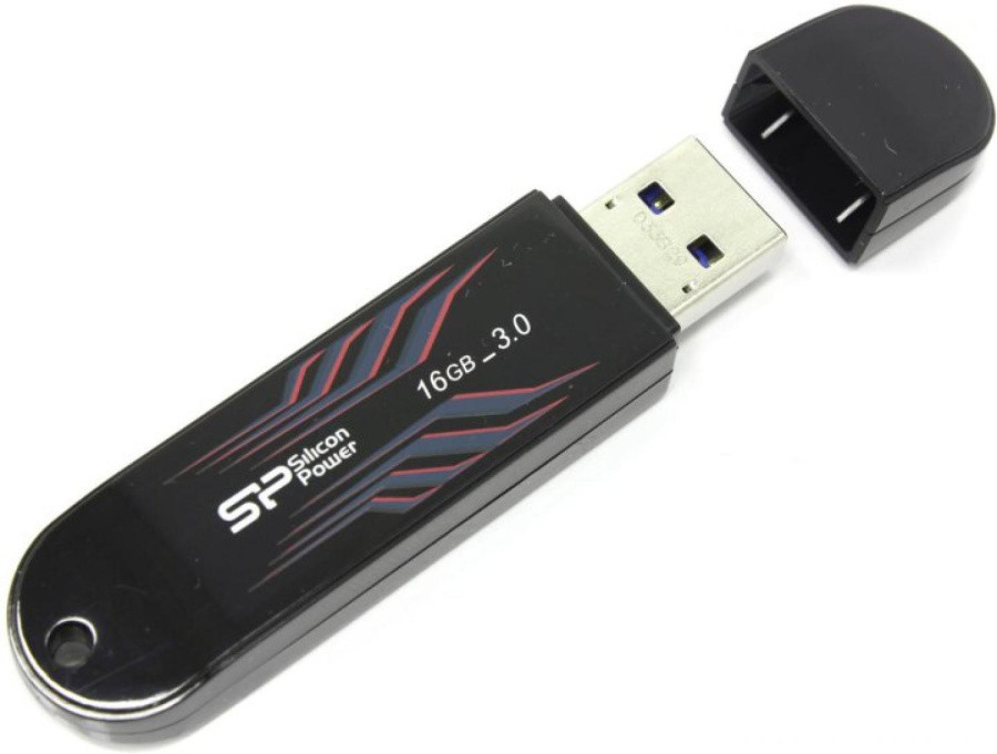 Накопитель Silicon Power Blaze B10 SP016GBUF3B10V1B USB3.0 Flash Drive 16Gb (RTL) - фото 1 - id-p225005276