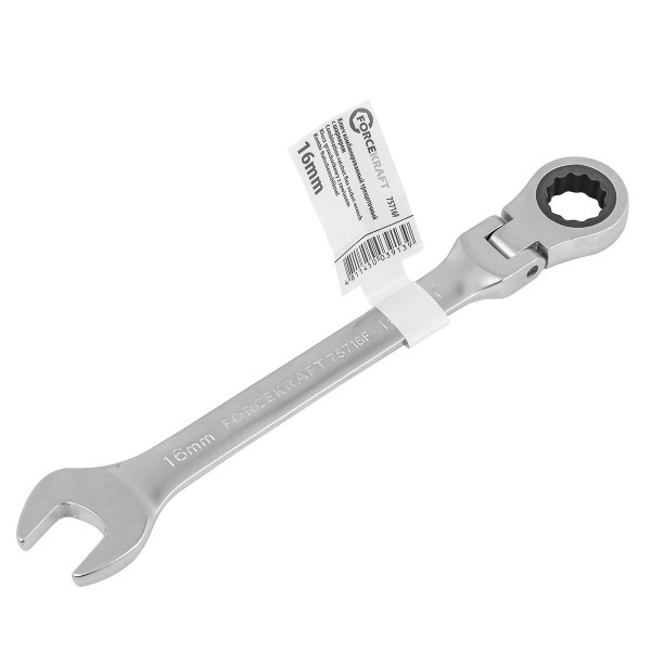 Ключ комбинированный трещоточный с шарниром 16мм - фото 1 - id-p225007111
