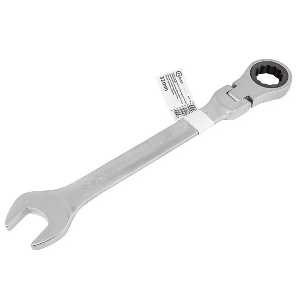 Ключ комбинированный трещоточный с шарниром 32мм - фото 1 - id-p225007119
