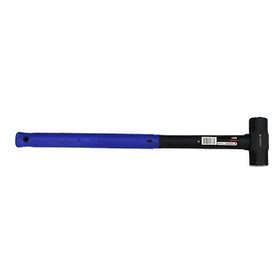 Кувалда с фиберглассовой ручкой и резиновой противоскользящей накладкой (1800г,L-665мм)