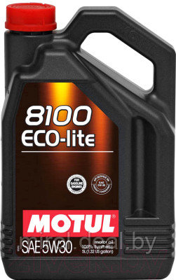 Моторное масло Motul 8100 Eco-lite 5W30 / 108214 - фото 1 - id-p225008669
