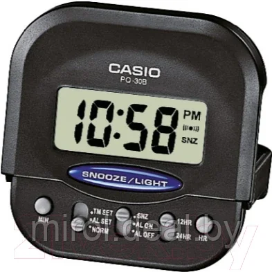 Настольные часы Casio PQ-30B-1EF - фото 1 - id-p225008802