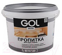 Пропитка для дерева GOL Sauna для бань и саун