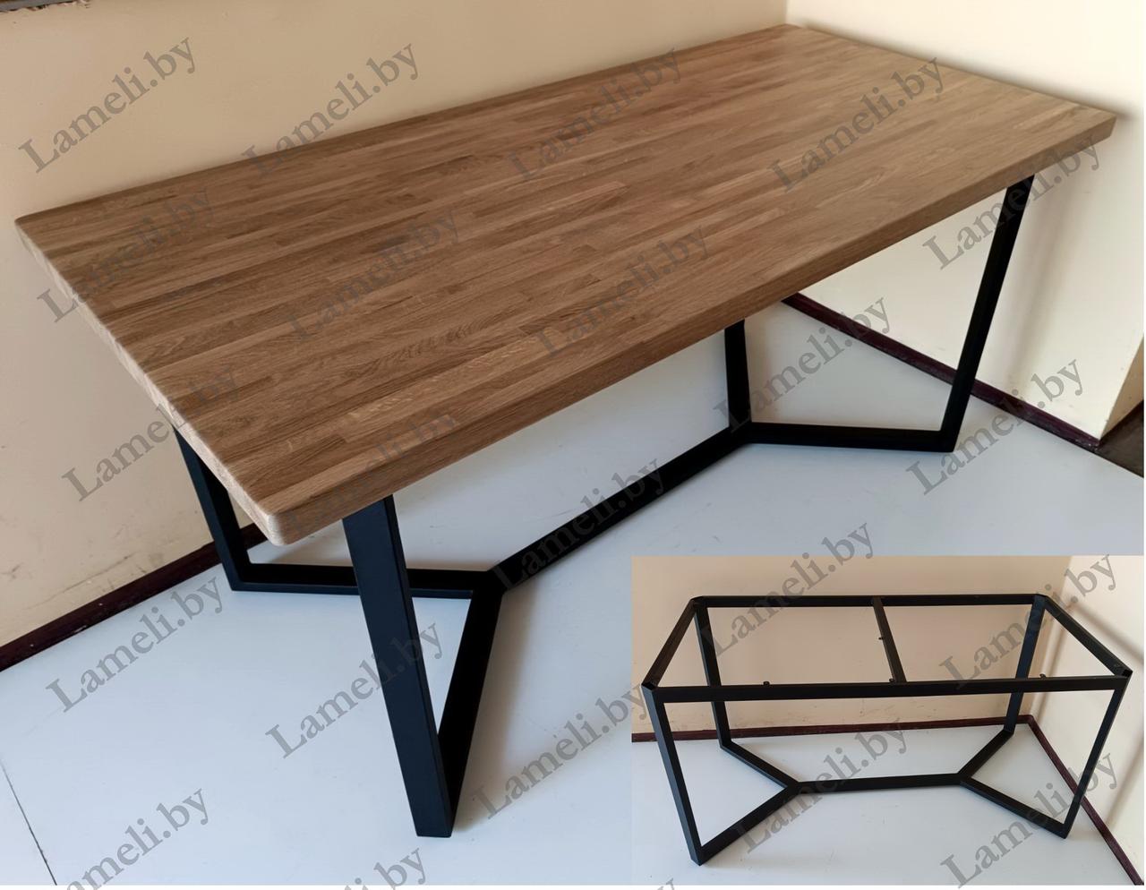 Подстолье металлическое для стола серии "Сигма". Выбор размера и цвета. Доставка по РБ! - фото 2 - id-p218414398