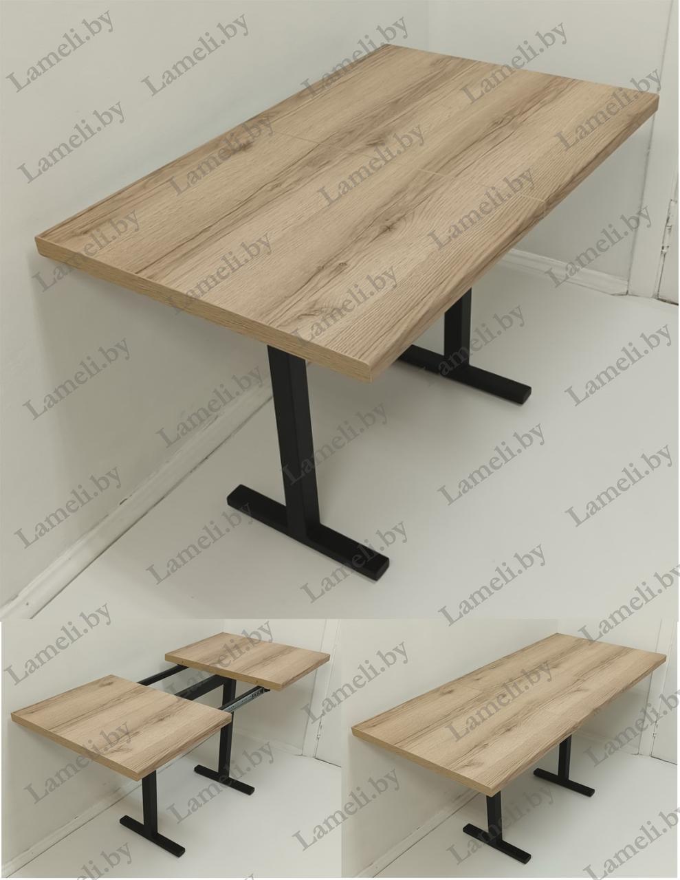 Металлическое подстолье для стола серии "Н" черное в стиле Лофт. Выбор цвета и размера. Доставка по РБ! - фото 7 - id-p102718330