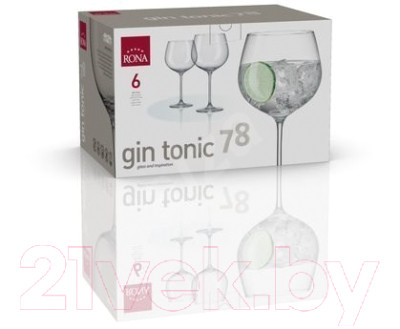 Набор бокалов Rona Gin Tonic 78 6558/780 - фото 3 - id-p225010470