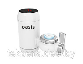 Водонагреватель проточный Oasis NP-W (кран, 3000Вт, 0,4-6 бар min-max, 60°C, унив., 360°, дисплей)