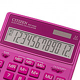 Калькулятор настольный CITIZEN SDC-444X, 12-разрядный, 155x32x204мм, розовый, фото 5