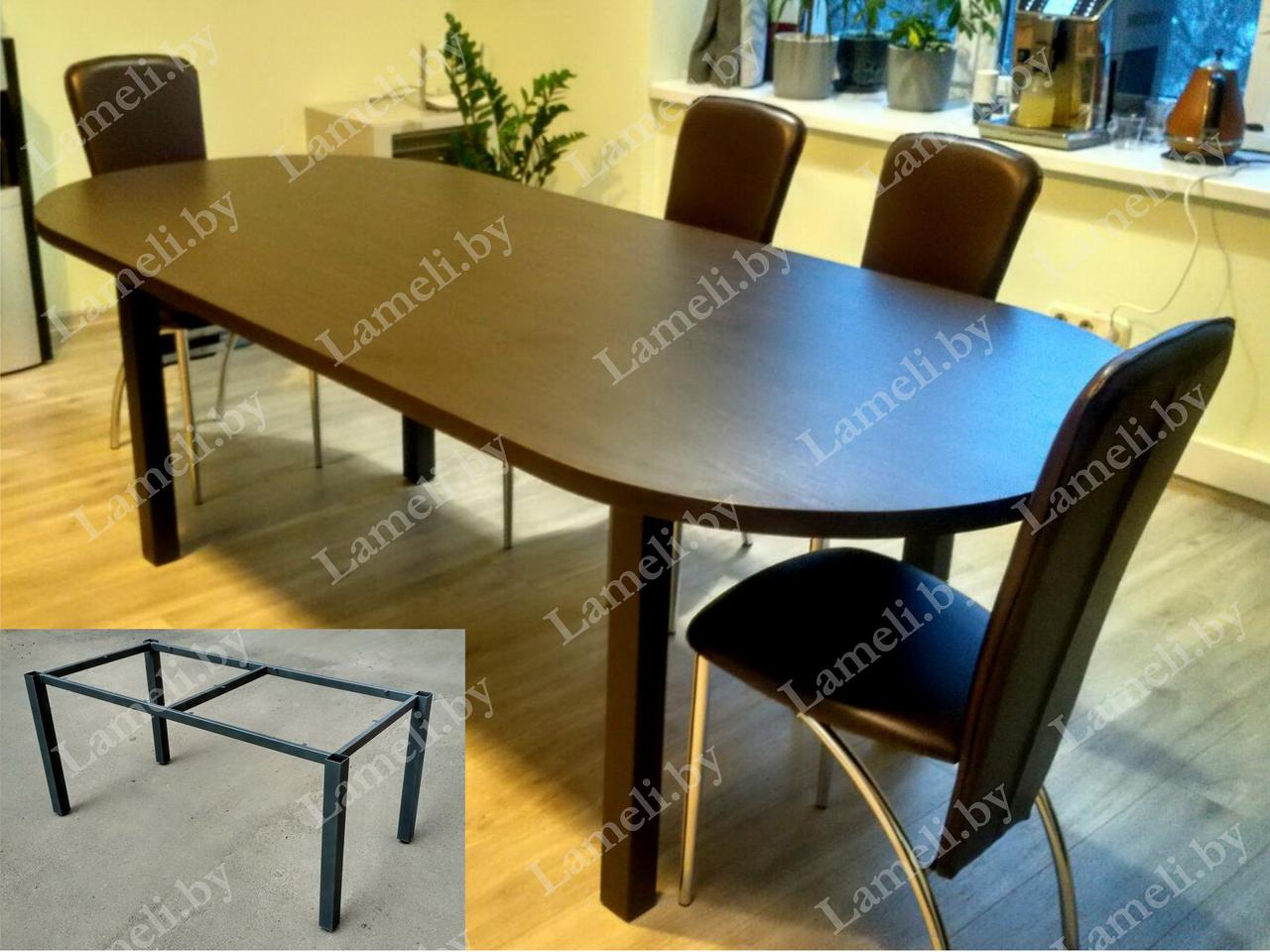 Подстолье металлическое для стола серии Т. Выбор размера и цвета. Доставка по РБ! - фото 3 - id-p133921807