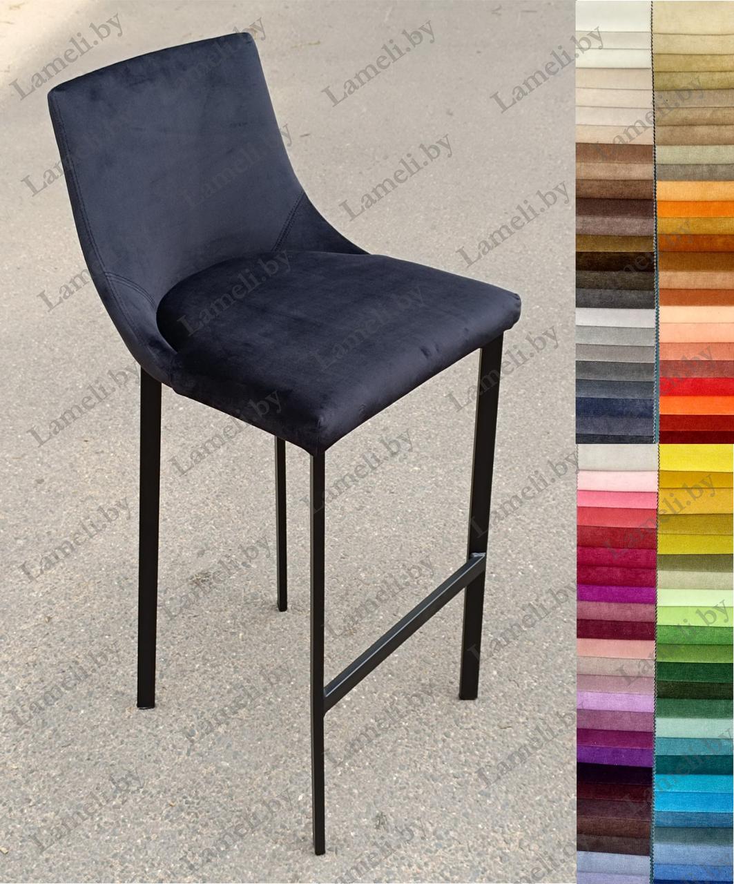 Очень удобный барный стул на металлокаркасе "Классико барный" . ВЫБОР цвета и размера! - фото 4 - id-p148226656
