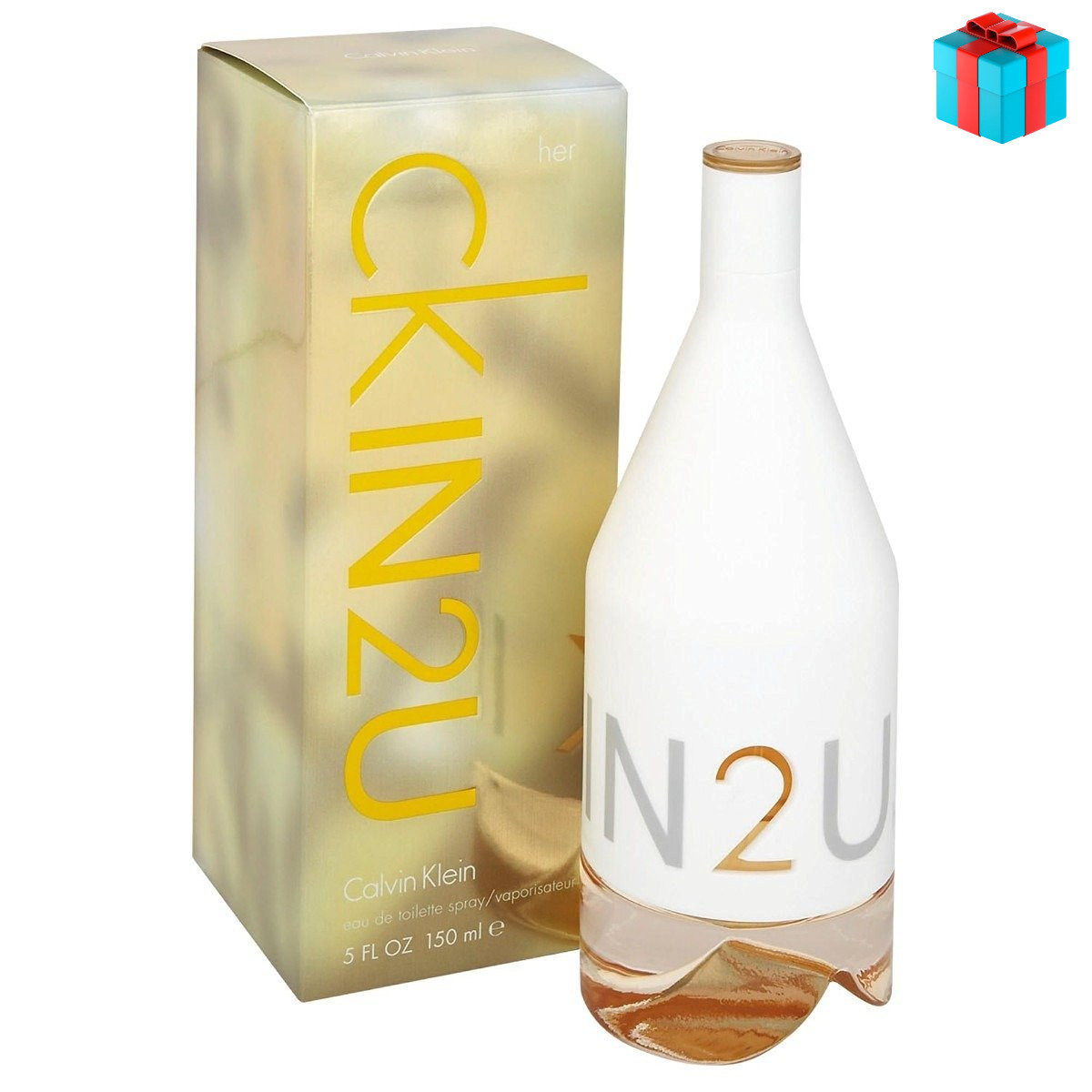 Женская туалетная вода Calvin Klein CK IN2U Her edt 100ml - фото 1 - id-p185115535