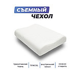Анатомическая подушка Фабрика сна Memory-5 L ergo-gel 67x43x9.5/11.5, фото 5