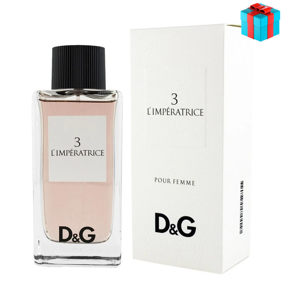 Женская туалетная вода Dolce Gabbana 3 L'imperatrice edt 100ml