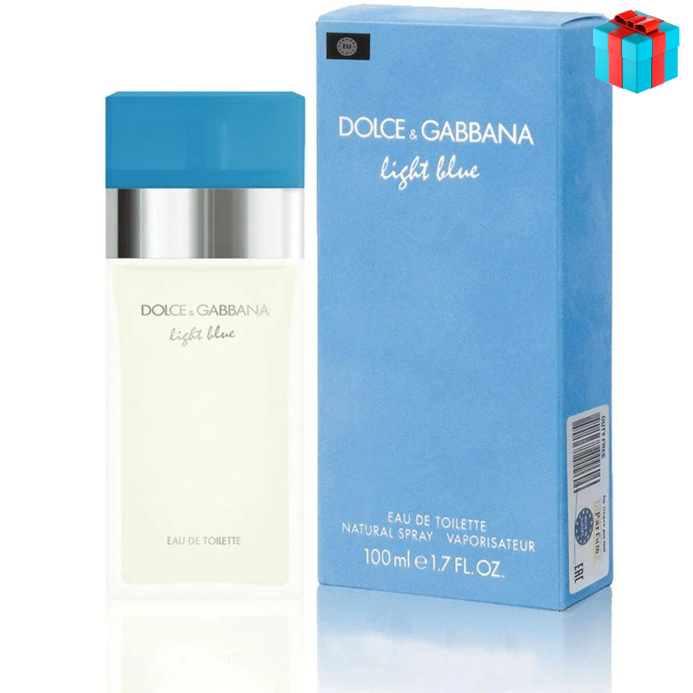 Женские духи Dolce Gabbana Light Blue edt 100ml - фото 1 - id-p185210953