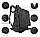 Мужской тактический рюкзак, туристический, походный, на охоту, на рыбалку. Цвет: Черный, фото 6