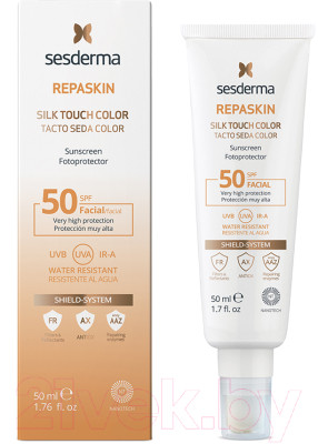 Крем солнцезащитный Sesderma Repaskin С нежностью шелка SPF50 - фото 2 - id-p225012752