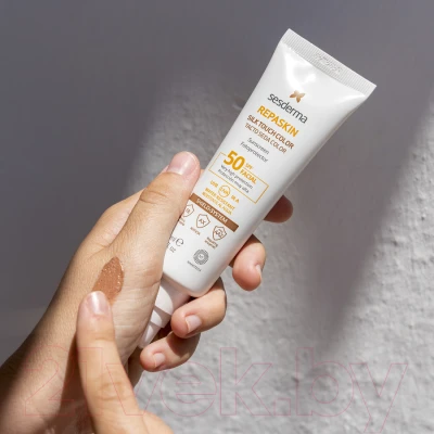 Крем солнцезащитный Sesderma Repaskin С нежностью шелка SPF50 - фото 3 - id-p225012752