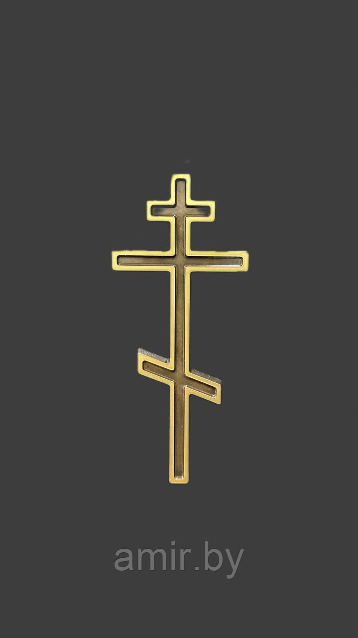 Бронзовый крест на кладбище/памятник 20см. - фото 1 - id-p225013006