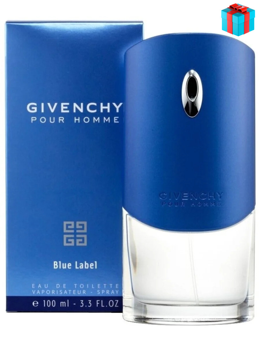 Мужская туалетная вода Givenchy Pour Homme Blue Label 100ml - фото 1 - id-p185473543