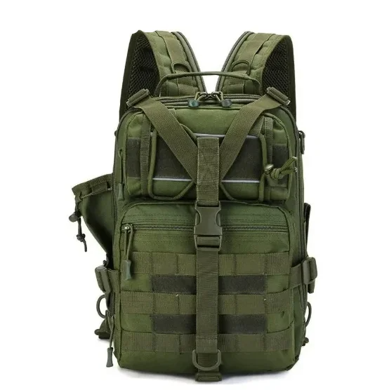 Тактический мужской рюкзак, походный, для рыбалки и охоты. Размер: 40х25х14 см - фото 4 - id-p225013233