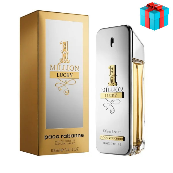 Мужская туалетная вода Paco Rabanne 1 Million Lucky 100ml - фото 1 - id-p185501857