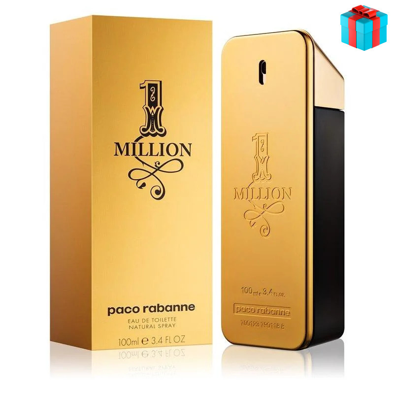 Мужская туалетная вода Paco Rabanne 1 Million 100ml - фото 1 - id-p185509459