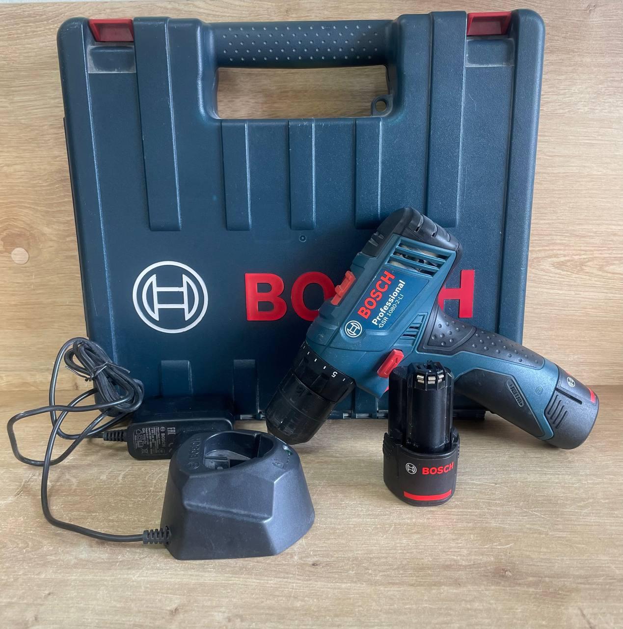 Дрель-шуруповерт Bosch GSR 1080-2-LI Professional (а.45-039899) - фото 1 - id-p225014059