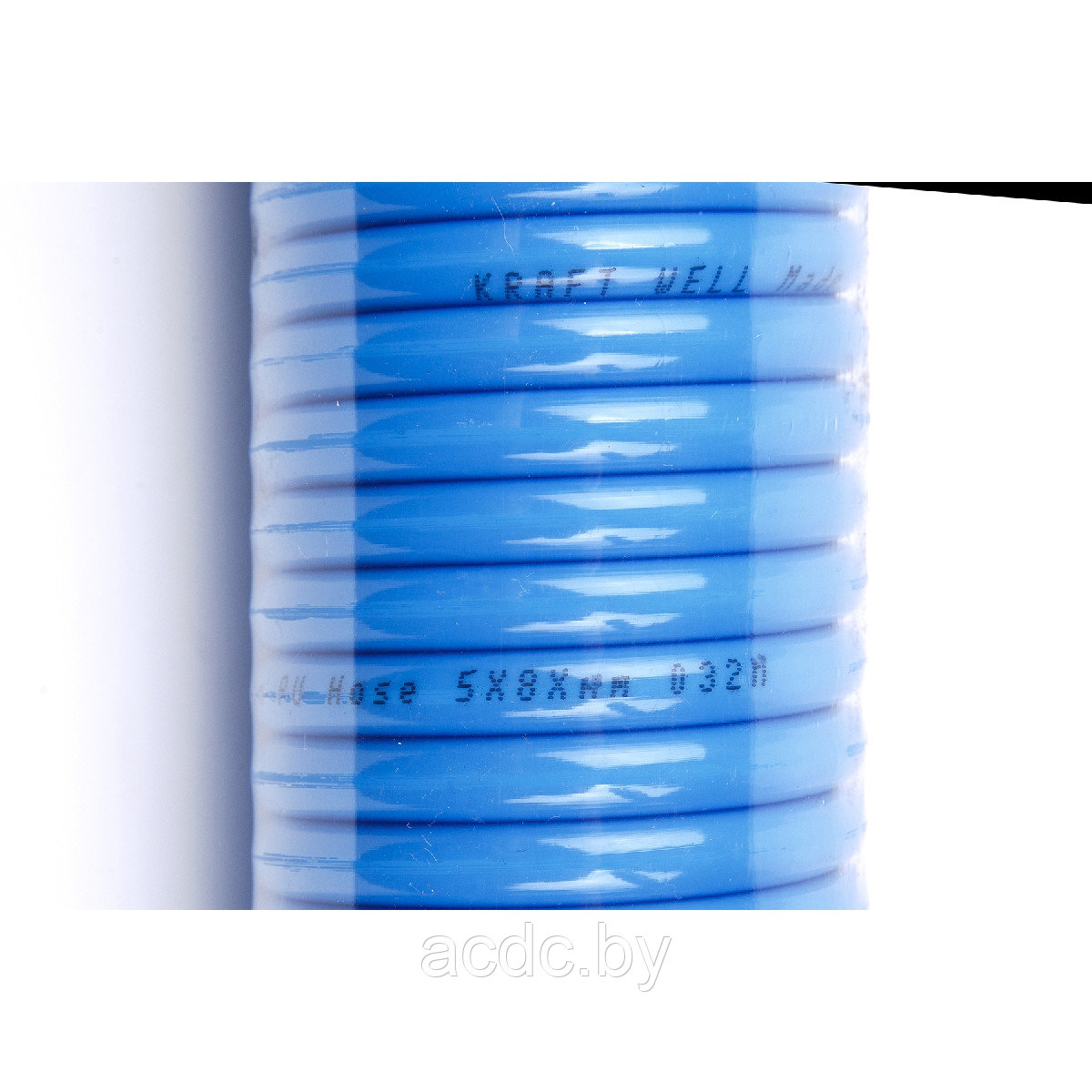Шланг воздушный полиуретановый, спиральный D5х8 мм, 12 м KraftWell арт. KRW-HC050812 - фото 5 - id-p225014081