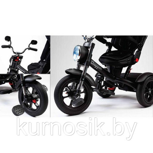 Детский велосипед трехколесный Chopper Trike, колеса 12\10 (поворотное сиденье) - фото 7 - id-p225014403