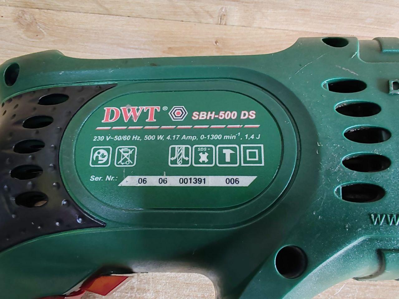 Перфоратор DWT SBH 500 T (a. 89-007258) - фото 6 - id-p225014405