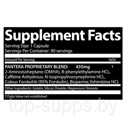 Fire Box Nutrition Pantera, фото 2
