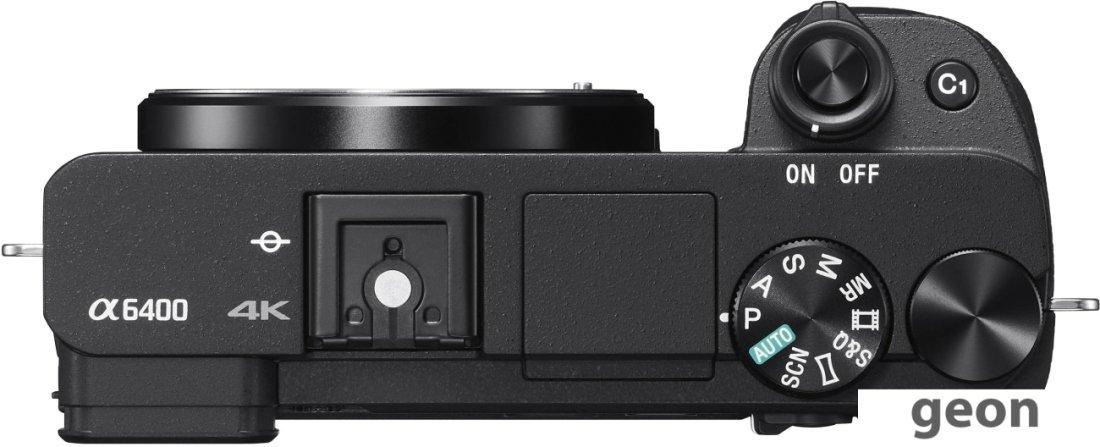 Беззеркальный фотоаппарат Sony Alpha a6400 Body (черный) - фото 3 - id-p225015092