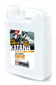 Масло IPONE KATANA 5W40 моторное,100% Synthetic, 4 л