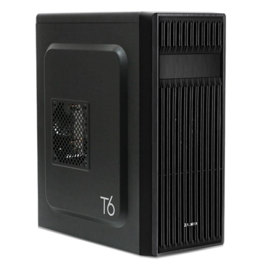 Корпус Zalman T6 Black ATX, mATX, Mini-ITX, Midi-Tower, без БП, 2xUSB 2.0, USB 3.0, Audio - фото 1 - id-p225016973