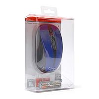 Gembird MUSW-325-B Blue USB {Мышь беспров., 2кн.+колесо-кнопка, 2.4ГГц, 1000 dpi}