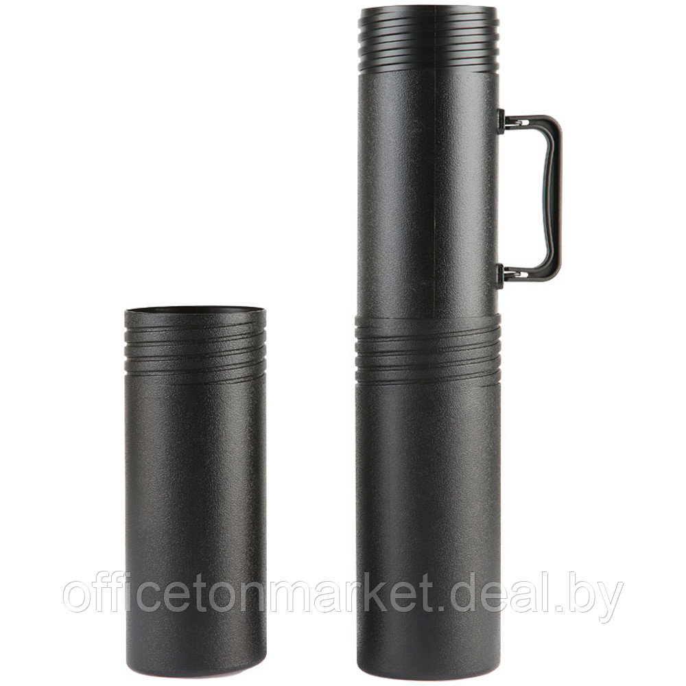 Тубус "А1 СТАММ" с ручкой, диаметр 10 см, черный - фото 4 - id-p225015208