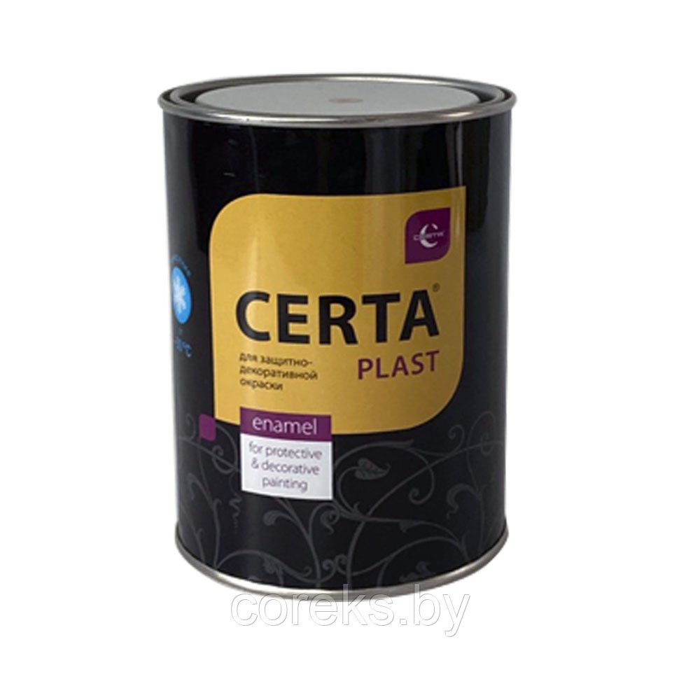 Эмаль "CERTA-PLAST" Перламутр 0.8 кг - фото 1 - id-p132588345