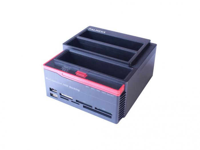 Док-станция Palmexx для HDD 2.5/3.5-inch 1xIDE + 2xSATA USB 3.0 OTC PX/HDD-DOCK-893U3 - фото 1 - id-p224956008