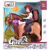 Куколка "Girl and horse".Игрушка Darvish SR-T-3452