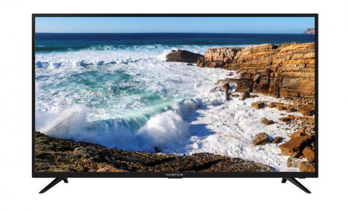 Телевизор 40 дюймов HARPER 40F750TS Full HD SMART TV Яндекс безрамочный - фото 1 - id-p224956708